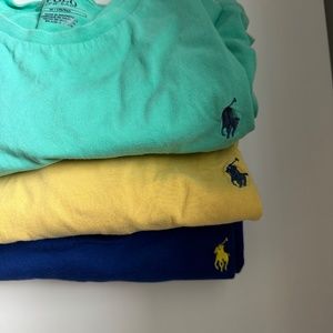 mens polo casual tee set of 3
